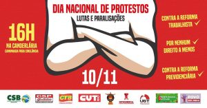 Dia Nacional de Protestos, Lutas e Paralisações @ Candelária